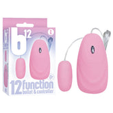 The 9's B12 (Black) – Waterproof 12-Function Bullet Vibrator Pink BULLETS & EGGS